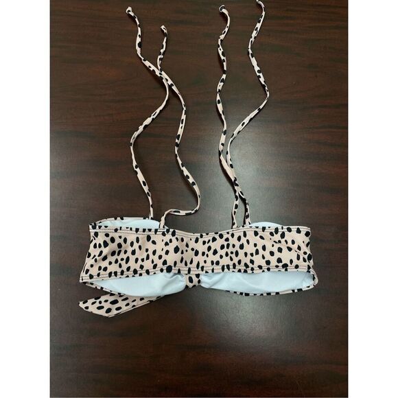 Shein Bikini Top Size Small Cheetah Print - Picture 3 of 5